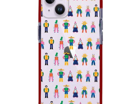 Abstract People Family iPhone 14 Plus Ultra Shockproof Case For Sale