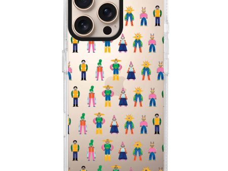 Abstract People Family iPhone 14 Pro Ultra Clear Case Online