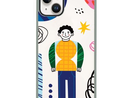 Abstract People iPhone 14 Impact Guard Bumper Case Supply