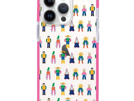 Abstract People Family iPhone 13 Pro Max Ultra Shockproof Case Cheap