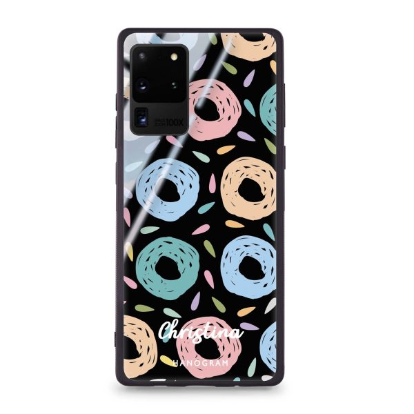 Artistic Donuts Samsung Glass Case Online Sale