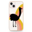 Rainbow Bird iPhone 14 Plus Impact Guard Bumper Case For Discount