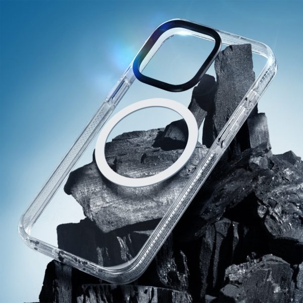 Abstract People iPhone 14 Pro Max MagSafe Compatible Ultra Clear Case Supply