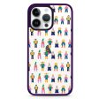 Abstract People Family iPhone 14 Pro Impact Guard Bumper Case Hot on Sale