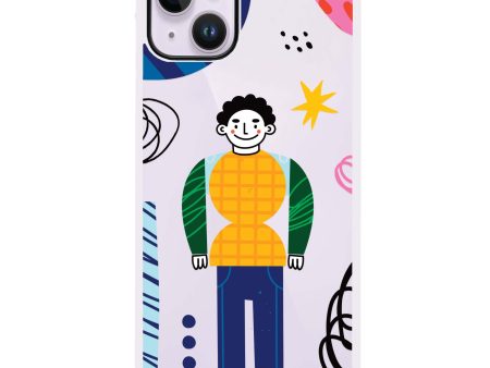 Abstract People iPhone 15 Impact Guard Bumper Case Supply