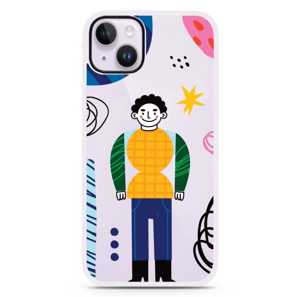 Abstract People iPhone 15 Impact Guard Bumper Case Supply