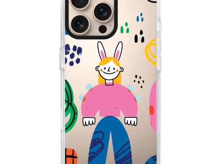 Abstract People iPhone Ultra Clear Case Sale