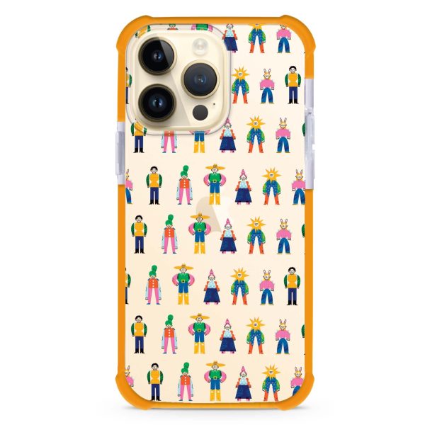 Abstract People Family iPhone 14 Pro Ultra Shockproof Case Online