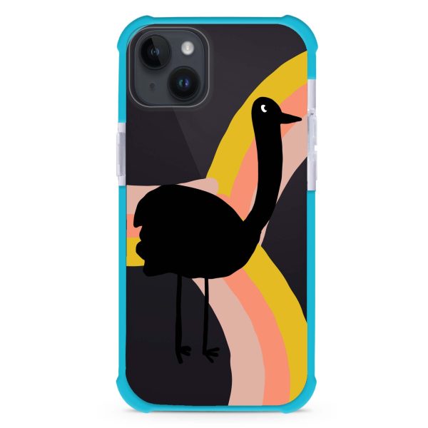 Rainbow Bird iPhone 13 Mini Ultra Shockproof Case For Discount