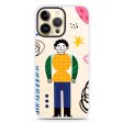 Abstract People iPhone 14 Pro Impact Guard Bumper Case Online