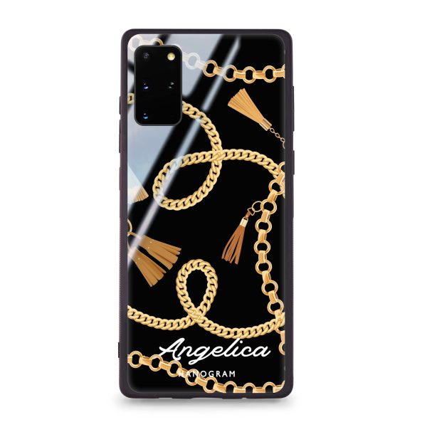 Belt and Chain I Samsung S20 Plus Glass Case on Sale