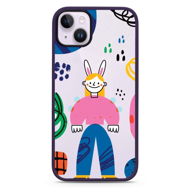 Abstract People iPhone 15 Plus Impact Guard Bumper Case Sale