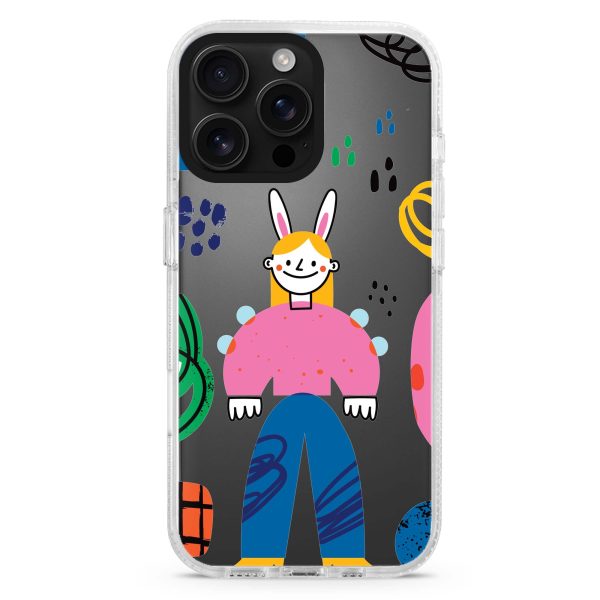 Abstract People iPhone Ultra Clear Case Sale