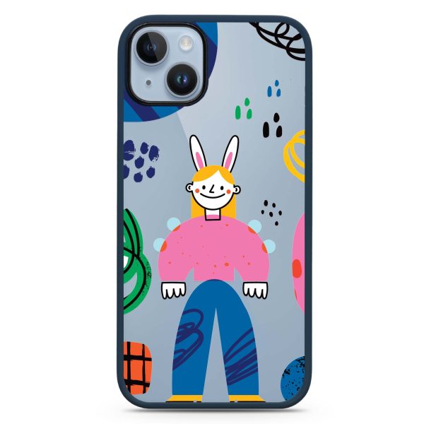 Abstract People iPhone 15 Plus Impact Guard Bumper Case Sale