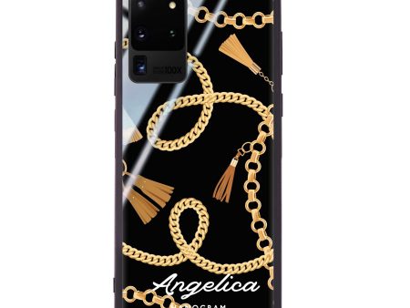 Belt and Chain I Samsung S20 Ultra Glass Case Online now