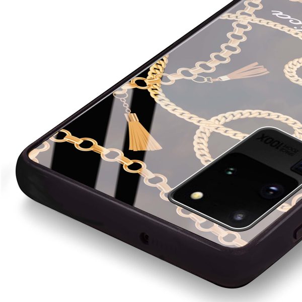 Belt and Chain I Samsung S20 Ultra Glass Case Online now