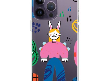 Abstract People iPhone 14 Pro Max Ultra Clear Case Online