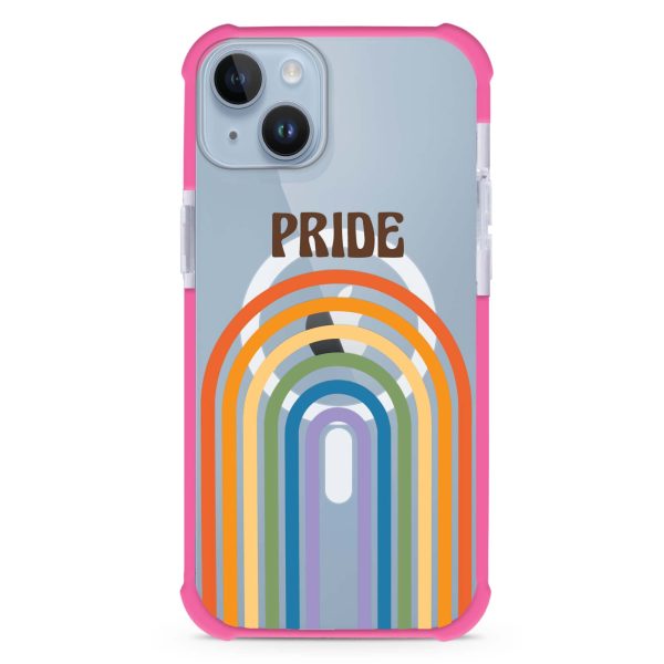 Rainbow Pride iPhone 14 MagSafe Compatible Ultra Shockproof Case Online