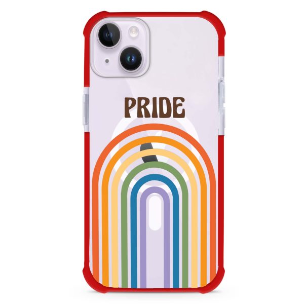 Rainbow Pride iPhone 14 MagSafe Compatible Ultra Shockproof Case Online