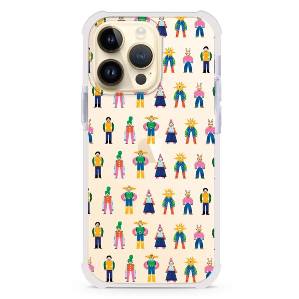 Abstract People Family iPhone 13 Pro Ultra Shockproof Case Online Sale