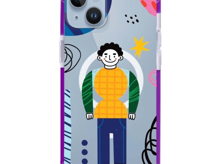 Abstract People iPhone 13 MagSafe Compatible Ultra Shockproof Case on Sale