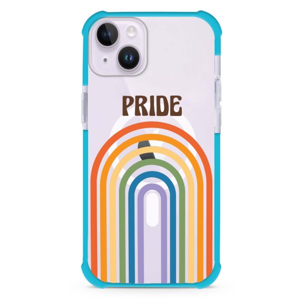 Rainbow Pride iPhone 14 MagSafe Compatible Ultra Shockproof Case Online