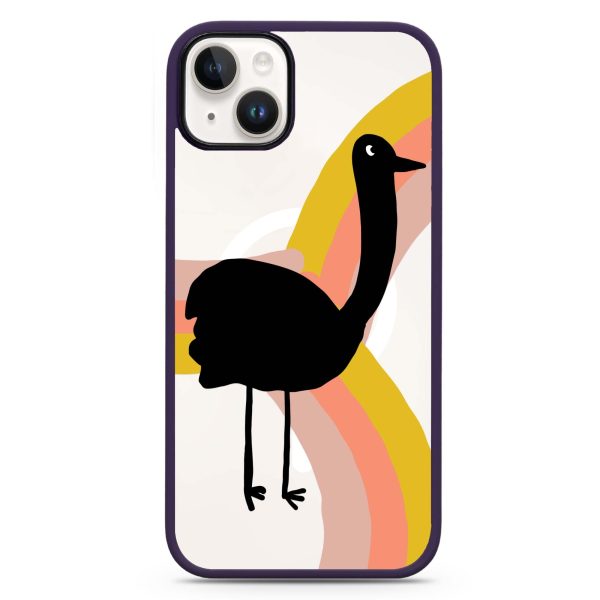 Rainbow Bird iPhone 14 Plus MagSafe Compatible Impact Guard Bumper Case Online Sale