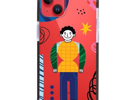 Abstract People iPhone 14 Plus Ultra Shockproof Case Fashion