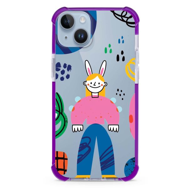 Abstract People iPhone 14 Plus Ultra Shockproof Case Online now