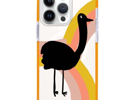 Rainbow Bird iPhone 14 Pro MagSafe Compatible Ultra Shockproof Case Online now