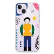 Abstract People iPhone 14 Plus Ultra Clear Case Discount