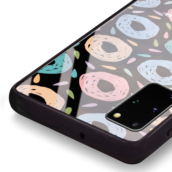 Artistic Donuts Samsung S20 Glass Case For Sale