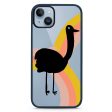 Rainbow Bird iPhone 14 Plus Impact Guard Bumper Case For Discount