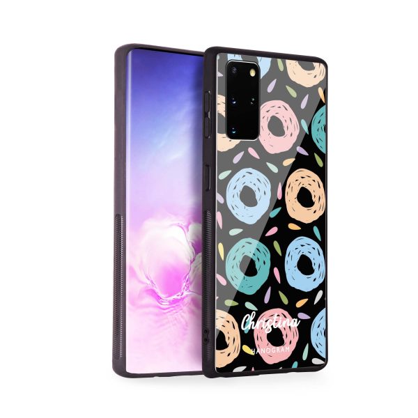 Artistic Donuts Samsung S20 Plus Glass Case Hot on Sale