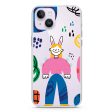 Abstract People iPhone 14 Ultra Clear Case Hot on Sale