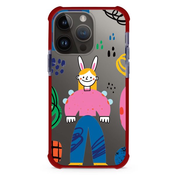 Abstract People iPhone 14 Pro Ultra Shockproof Case Sale