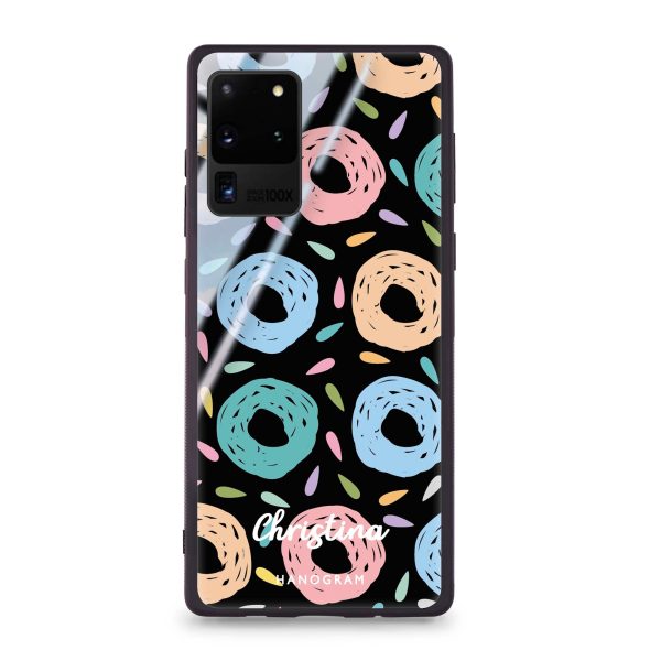 Artistic Donuts Samsung S20 Ultra Glass Case Online now