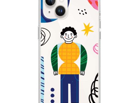 Abstract People iPhone 14 Ultra Clear Case on Sale