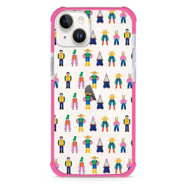 Abstract People Family iPhone 13 Mini Ultra Shockproof Case Hot on Sale