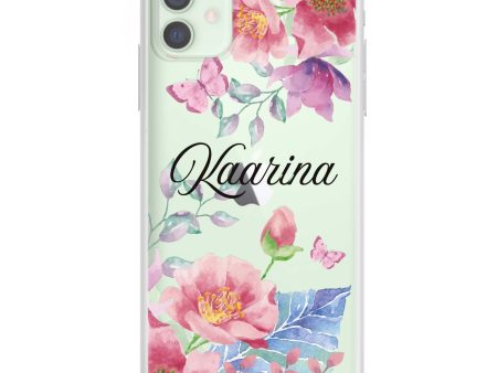 Butterfly Garden iPhone 12 Ultra Clear Case Online