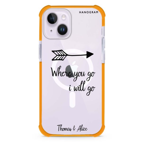 Always love together iPhone 14 Plus MagSafe Compatible Ultra Shockproof Case Online