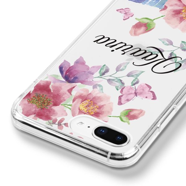 Butterfly Garden iPhone 8 Plus Ultra Clear Case For Discount