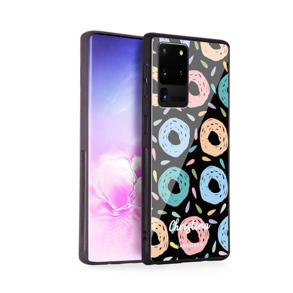 Artistic Donuts Samsung Glass Case Online Sale