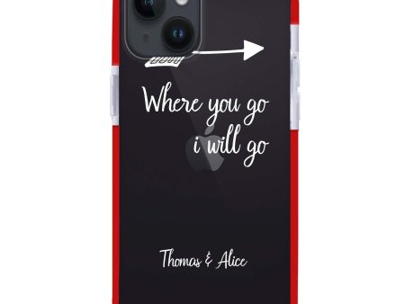 Always love together iPhone 13 Mini Ultra Shockproof Case For Cheap