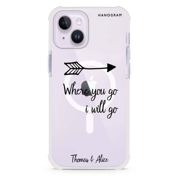 Always love together iPhone 12 MagSafe Compatible Ultra Shockproof Case Sale