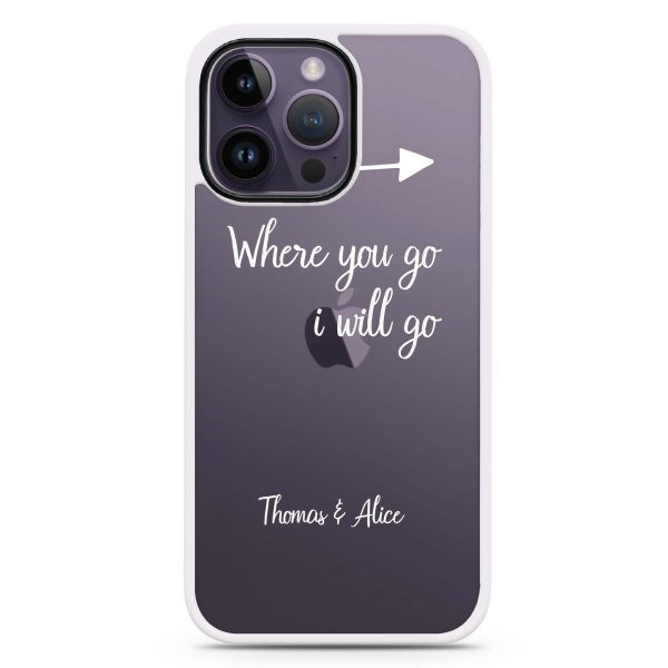 Always love together iPhone 14 Pro Impact Guard Bumper Case Online now