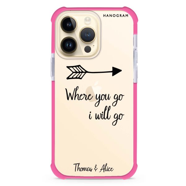 Always love together iPhone 13 Pro Max Ultra Shockproof Case For Cheap