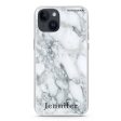 Black And White Marble iPhone 13 MagSafe Compatible Ultra Clear Case Fashion