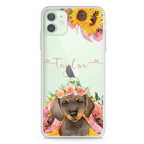 Sunflower Puppy iPhone 12 mini Ultra Clear Case Supply