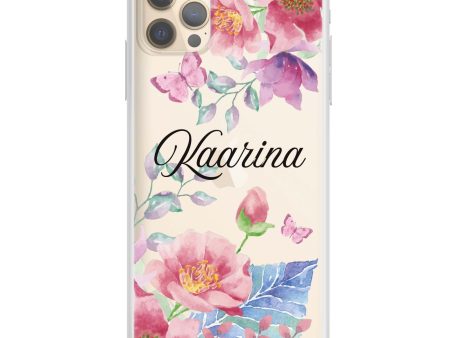 Butterfly Garden iPhone 12 Pro Ultra Clear Case Sale